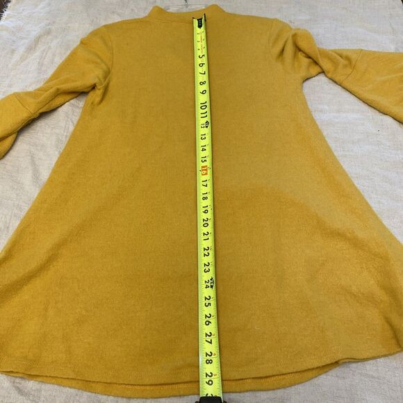 Chris & Carol Sweater Women’s Size M Goldenrod Long Sleeve Flared Layered Sleeve - Picture 12 of 12